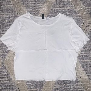 H&M white crop top.